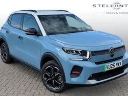 Blue New 2025 Citroën e-C3 Hatchback | £19,956
