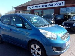 Blue Used 2011 Kia Venga 3 Hatchback | £2,495 (Fair price)