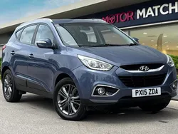 Blue Used 2015 Hyundai ix35 SE SUV | £5,690 (Fair price)