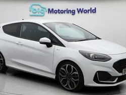 White Used 2022 Ford Fiesta ST-Line Hatchback | £13,400 (Fair price)
