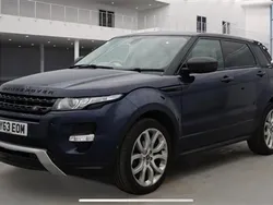 Blue Used 2013 Land Rover Range Rover evoque Dynamic Estate | £8,493 (Good price)