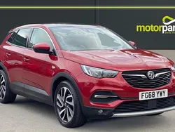Red Used 2018 Vauxhall Grandland X Elite SUV | £8,000 (Fair price)