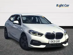 White Used 2021 BMW 118 Hatchback | £15,299 (Fair price)
