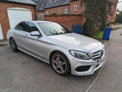 Silver Used 2014 Mercedes C250 AMG Line Premium Sedan | £6,400