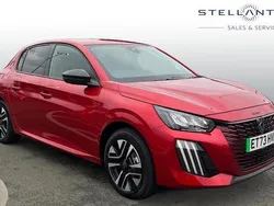 Red Used 2024 Peugeot e-208 Style Hatchback | £15,500 (Fair price)