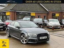 Grey Used 2017 Audi S3 Sportback Black Edition Hatchback | £18,995 (Fair price)