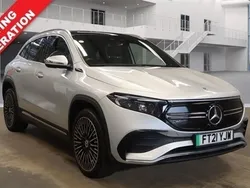 Silver Used 2021 Mercedes EQA250 AMG line SUV | £18,964 (Expensive)
