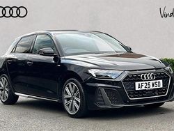 Black Used 2025 Audi A1 S-Line Hatchback | £23,400 (Fair price)