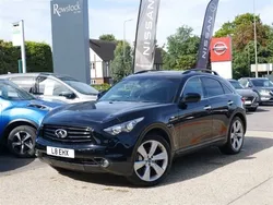 Black Used 2015 Infiniti QX70 S Design SUV | £12,340