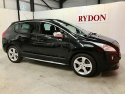 Black Used 2013 Peugeot 3008 Allure Hatchback | £6,995 (A bit pricey)
