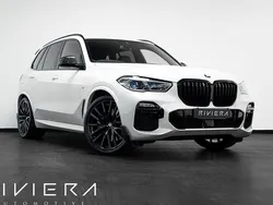Mineral white Used 2021 BMW X5 M Sport SUV | £47,995 (Fair price)