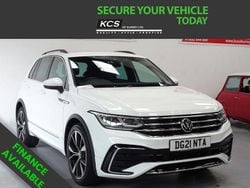 White Used 2021 VW Tiguan R-line SUV | £23,490 (Good price)