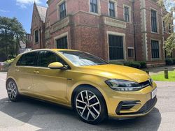 Yellow Used 2017 VW Golf VII R-line Hatchback | £14,481 (A bit pricey)