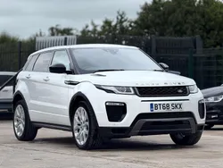 White Used 2018 Land Rover Range Rover evoque HSE Dynamic SUV | £13,998 (Super price)