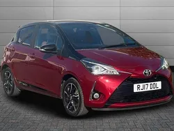 Red Used 2017 Toyota Yaris Hatchback | £9,799 (A bit pricey)