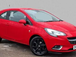 Red Used 2017 Vauxhall Corsa SRi Hatchback | £5,550 (Fair price)