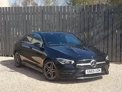 Black Used 2019 Mercedes CLA180 AMG line Sedan | £20,298 (Fair price)