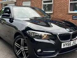 Black Used 2016 BMW 218 Sport Line Coupe | £6,620 (Fair price)