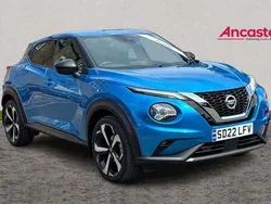 Blue Used 2022 Nissan Juke Tekna SUV | £17,975 (A bit pricey)