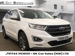 White Used 2016 Ford Edge Sport SUV | £13,500 (A bit pricey)