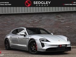 Silver Used 2022 Porsche Taycan Performance Package Sedan | £59,995 (Fair price)