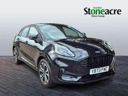 Black Used 2023 Ford Puma Gen-E ST-Line SUV | £19,745