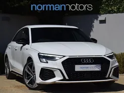 White Used 2021 Audi A3 Sportback Business Hatchback | £21,495