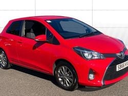 Red Used 2016 Toyota Yaris Hatchback | £7,140 (Fair price)