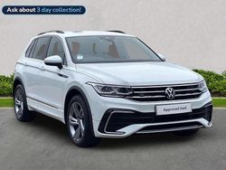 White Used 2023 VW Tiguan R-line Edition SUV | £28,399 (Fair price)