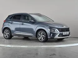 Grey Used 2021 Hyundai Kona Premium SUV | £14,898 (Fair price)