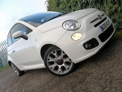 White Used 2015 Fiat 500C S Cabriolet | £4,600 (Good price)