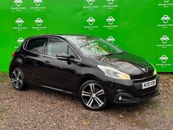Black Used 2018 Peugeot 208 GT-line Hatchback | £5,999 (Fair price)