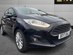Black Used 2017 Ford Fiesta Titanium X Hatchback | £6,495 (Good price)