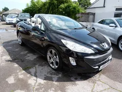 Black Used 2009 Peugeot 308 CC GTi Cabriolet | £1,595 (Fair price)