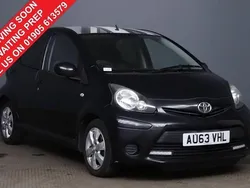 Black Used 2013 Toyota Aygo Style Hatchback | £3,999 (Fair price)
