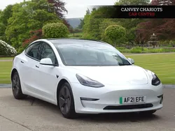 White Used 2021 Tesla Model 3 Long Range Sedan | £18,000 (Fair price)