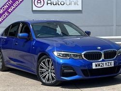 Blue Used 2021 BMW 330e M Sport Sedan | £17,990 (Fair price)