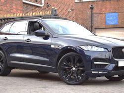 Blue Used 2020 Jaguar F-Pace R-Sport SUV | £15,750 (Fair price)