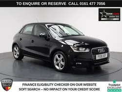 Black Used 2018 Audi A1 Sportback Sport Hatchback | £9,290 (Fair price)