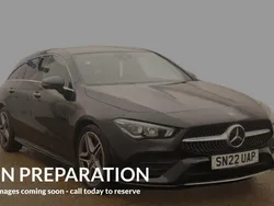 Black Used 2022 Mercedes CLA180 AMG Line Premium Sedan | £18,920 (Fair price)