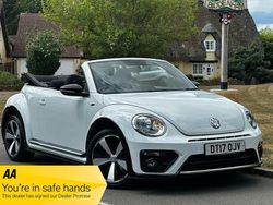 White Used 2017 VW Beetle R-line Cabriolet | £16,490 (Fair price)