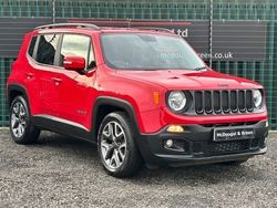 Red Used 2017 Jeep Renegade Night Eagle SUV | £10,450 (A bit pricey)