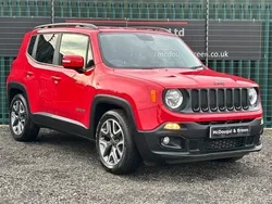 Red Used 2017 Jeep Renegade Night Eagle SUV | £10,450 (Fair price)