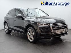 Black Used 2018 Audi Q5 S-Line SUV | £18,550 (Good price)