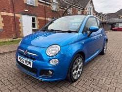 Blue Used 2015 Fiat 500 S Cabriolet | £4,495 (Good price)