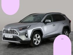 Silver Used 2020 Toyota RAV4 Hybrid SUV | £25,064 (Fair price)