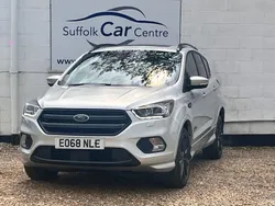 Silver Used 2018 Ford Kuga ST-Line X SUV | £11,895 (Fair price)
