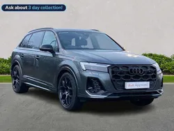 Grey Used 2024 Audi Q7 Black Edition SUV | £60,723 (Expensive)