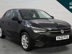 Black Used 2022 Vauxhall Corsa Design Edition Hatchback | £11,263 (Fair price)