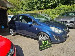 Blue Used 2014 Vauxhall Corsa Excite Hatchback | £3,195 (Fair price)